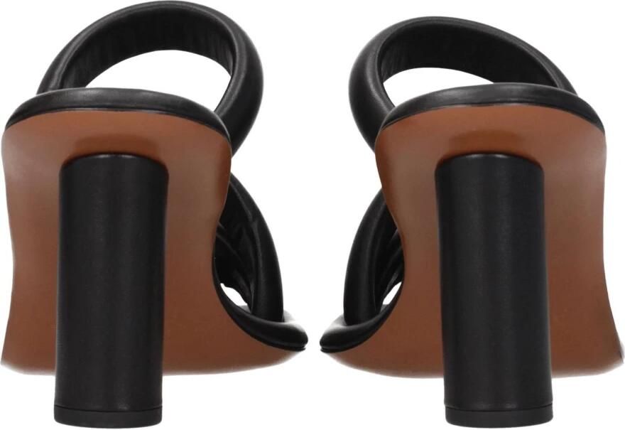 Ambush Leren Stiletto Hak Sandalen