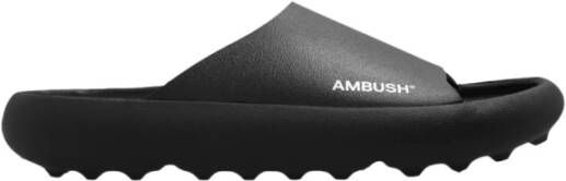 Ambush Slippers met logo Black Dames