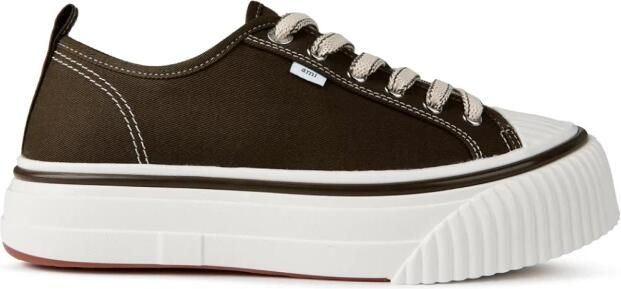 Ami Paris 1980 Logo Low Top Chunky Sneakers