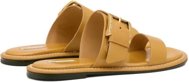 Ami Paris Buckle Flat Sandals - Foto 2