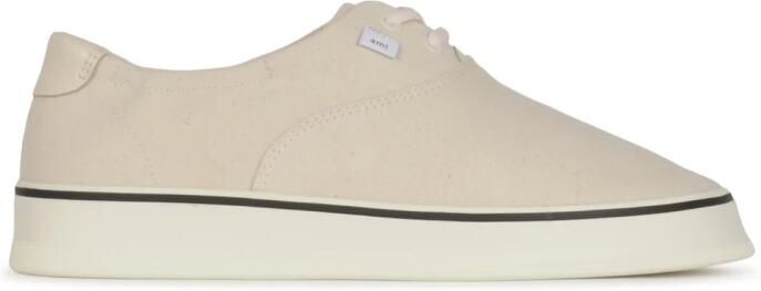 Ami Paris Canvas Tennis Sneakers