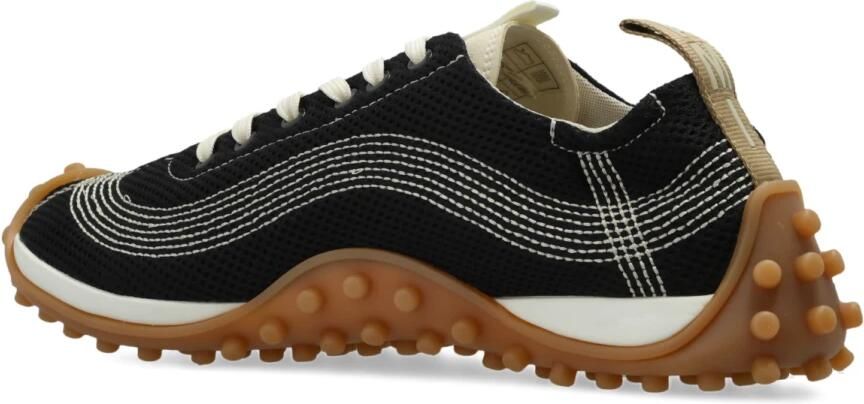 Ami Paris Zwarte Mesh Sneakers Synthetisch Stof - Foto 4
