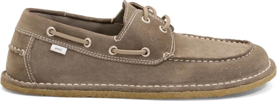 Ami Paris Suede Boat Schoenen