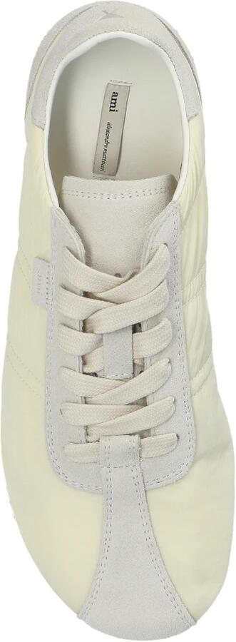 Ami Paris Witte Nylon Soft Sneakers - Foto 2