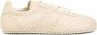 Ami Paris Ivory Silk Nylon Sneakers - Thumbnail 1