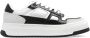 Ami Paris Arcade Sneakers Leer Wit Zwart White - Thumbnail 1