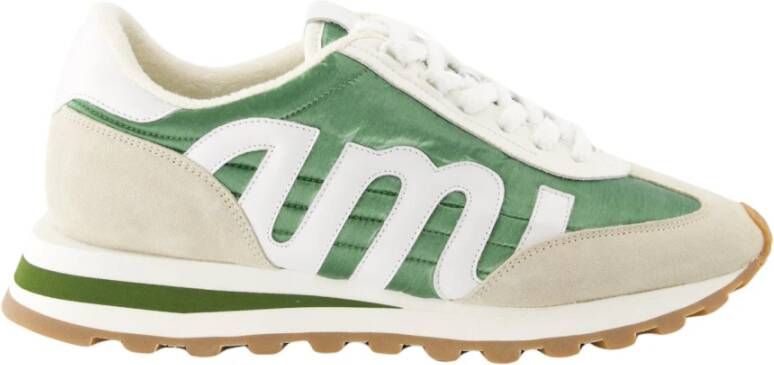 Ami Paris Rush Sneakers Green Heren