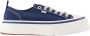 Ami Paris Canvas Lage Top 1980 Sneakers Blue - Thumbnail 1