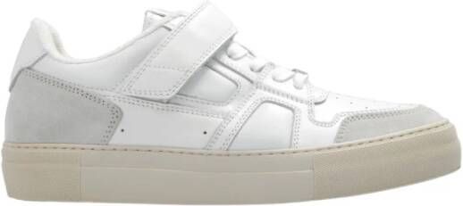 Ami Paris Arcade Sneakers met Klittenbandsluiting White