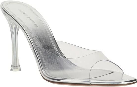 Amina Muaddi Damesschoenen Sandalen Metallic Aw25 - Foto 3