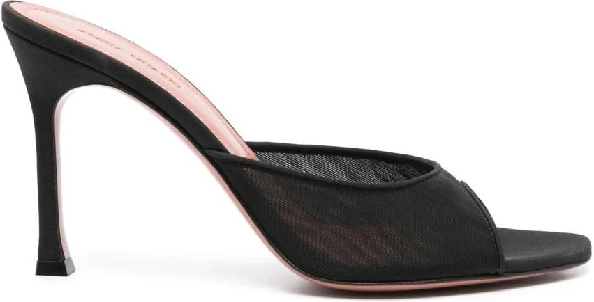 Amina Muaddi Alexa Mesh Slipper 95