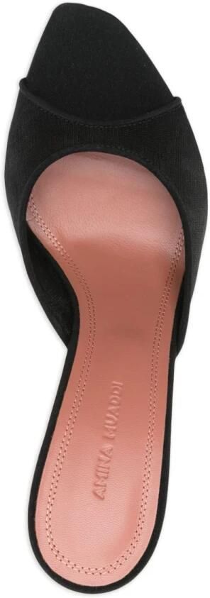 Amina Muaddi Geometrische Teen Slipper Sandalen met Stiletto Hak - Foto 2