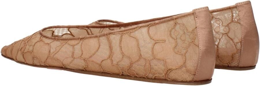 Amina Muaddi Barbara Lace Ballerina's - Foto 2