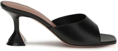 Amina Muaddi Bos Taurus Stiletto Hak Sandalen