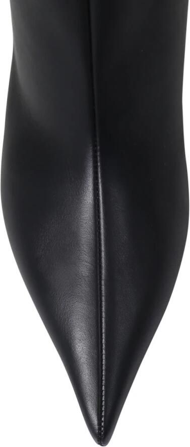 Amina Muaddi Zwarte Fiona Enkellaars Black Dames - Foto 3