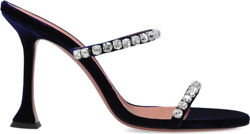 Amina Muaddi Gigi Heeled Mules