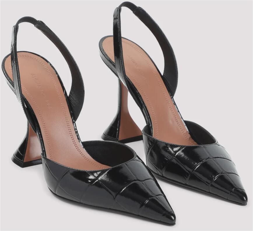 Amina Muaddi Heeled Slipper - Foto 2