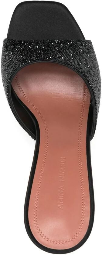 Amina Muaddi Kristal Lupita Schoenen