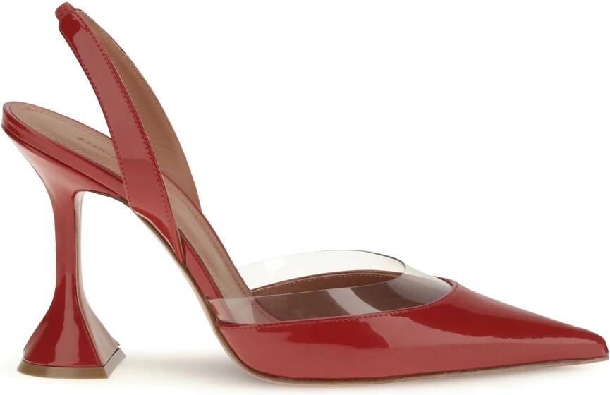 Amina Muaddi Lara Slingback Pumps