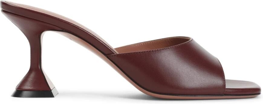 Amina Muaddi Lupita Slipper Wine Schoenen - Foto 3