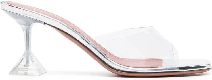 Amina Muaddi Lupita Glass Slipper 70