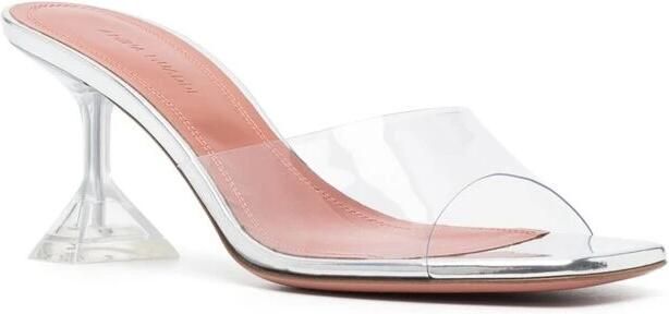 Amina Muaddi Lupita Glass Slipper 70 - Foto 2