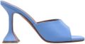 Amina Muaddi Lupita Slipper 95 - Blauw