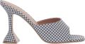 Amina Muaddi Lupita Slipper 95 - Grijs