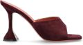 Amina Muaddi Lupita Slipper 95 - Paars