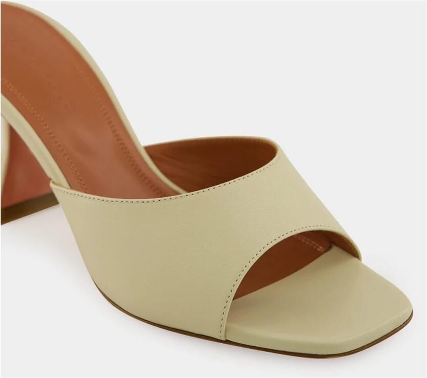 Amina Muaddi Lupita Slipper Nappa - Foto 2