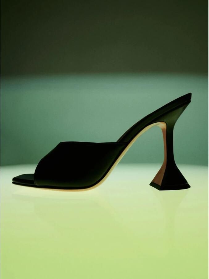 Amina Muaddi Lupita Slipper Nappa - Foto 2