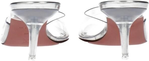 Amina Muaddi PVC Stiletto Hak Sandalen - Foto 2