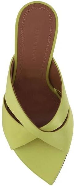 Amina Muaddi Sa tha Elegante Sandalen