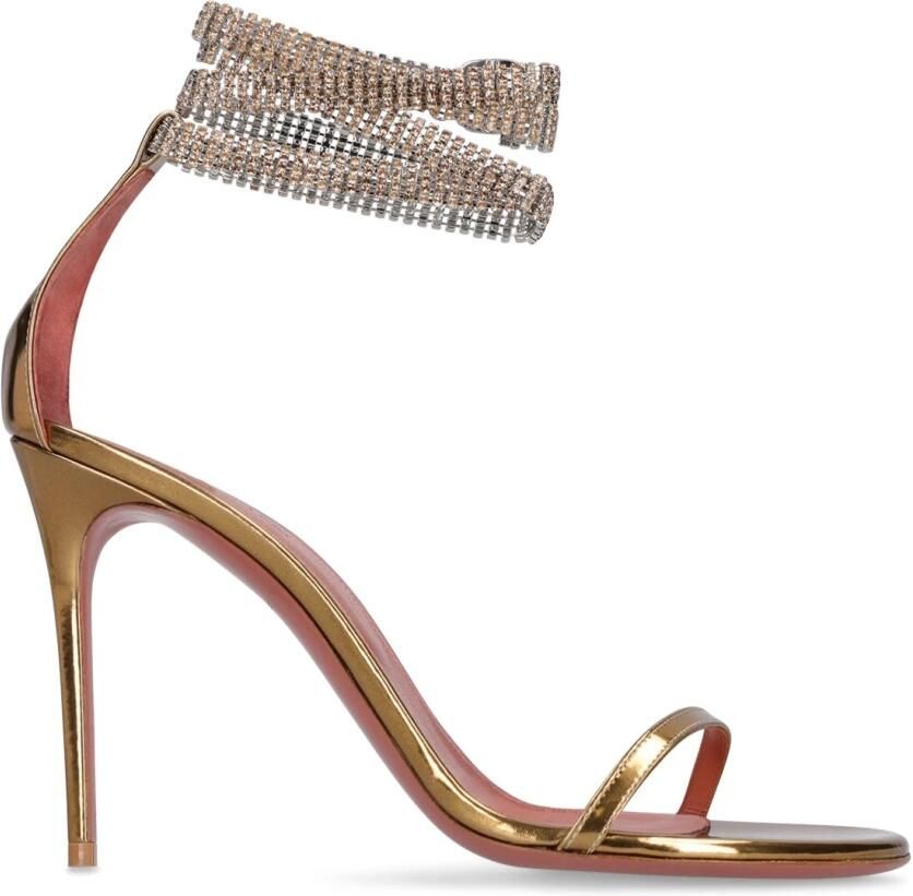 Amina Muaddi Sandaal met hoge hak