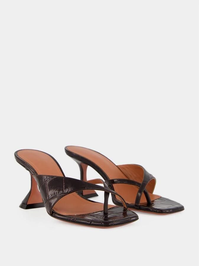 Amina Muaddi Shiona 70 Heeled Mules - Foto 3