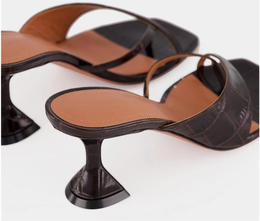 Amina Muaddi Shiona 70 Heeled Mules - Foto 4