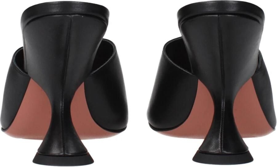 Amina Muaddi Sandalen "Lupita Slipper" Sandals Black in zwart