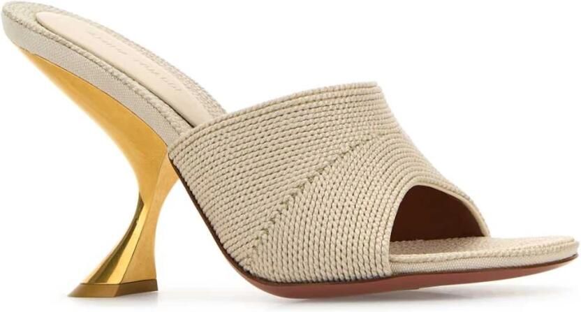 Amina Muaddi Taylor Woven Slipper 90 - Foto 2