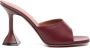 Amina Muaddi Lupita Slipper Wine Schoenen - Thumbnail 1