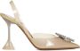 Amina Muaddi Pumps Beige Dames - Thumbnail 1