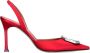 Amina Muaddi Rode Slingback Pumps - Thumbnail 1