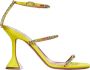 Amina Muaddi Sandals Yellow Dames - Thumbnail 1