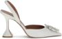 Amina Muaddi Slingback Pumps met Rhinestone Versiering - Thumbnail 1