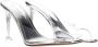 Amina Muaddi Transparante Stiletto Hak Sandalen - Thumbnail 1