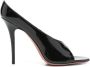 Amina Muaddi Zwarte Anok Slipper Schoenen - Thumbnail 1