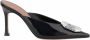 Amina Muaddi Rhinestone Stiletto Heel Pumps Black Dames - Thumbnail 2