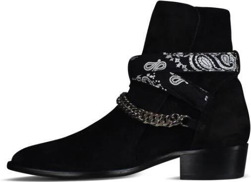 Amiri Bandana Buckle Ankle Boots - Foto 2