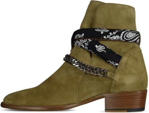 Amiri Bandana Buckle Ankle Boots - Foto 2