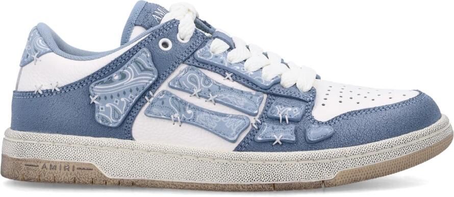 Amiri Bandana Skel Top Low Sneakers