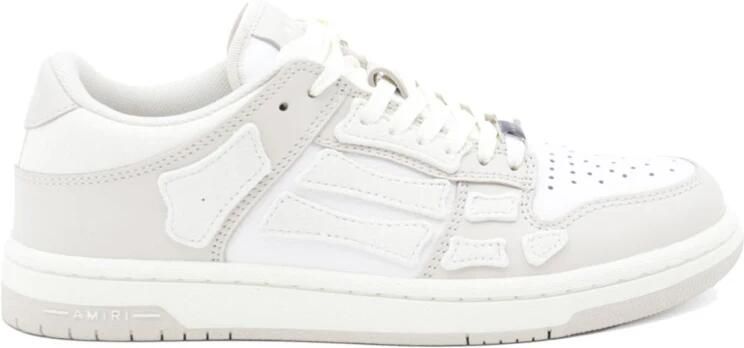 Amiri Beige Sneakers met Front Lace Closure